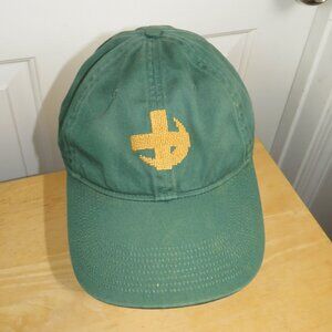 Smathers & Branson Lambda Chi Alpha ΛΧΑ Needlepoint Hat Green O/S Strapback 100%